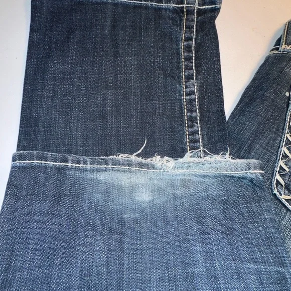 Big Star Blue Liv Boot Cut Jeans SZ 31XL - Picture 3 of 13